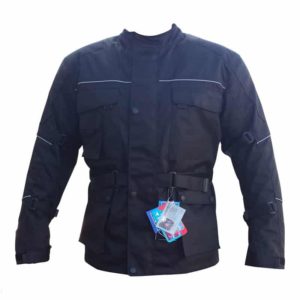 Motorcycle/Motorbike Textile Cordura Jacket All Black