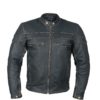 motorbike leather jacket