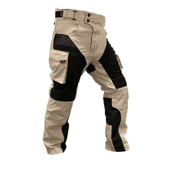 Motorbike Adventure Pants  Silver Motorcycle Adventure Pants