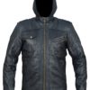 motorcycle leather jacket